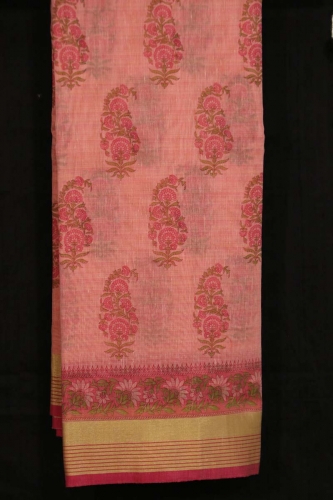 Printed Pure Cotton Saree